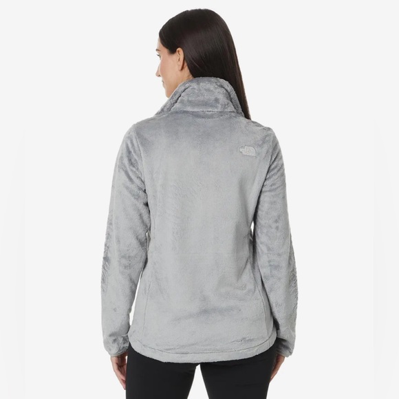 SOLD The North Face | Osito Jacket Fleece Zip Front Jacket in Light Grey Size S - Picture 2 of 7
